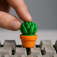 Bitki Şeklinde Clicker - Mekanik Sesli